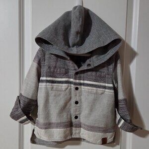 Little Bipsy Boys Button Up Sweater, size 2-3 year